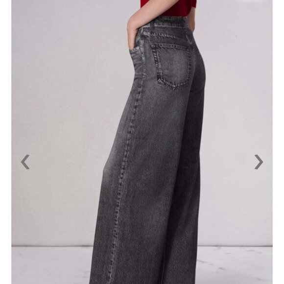 Rag & Bone Wide Leg Jeans - Picture 5 of 16